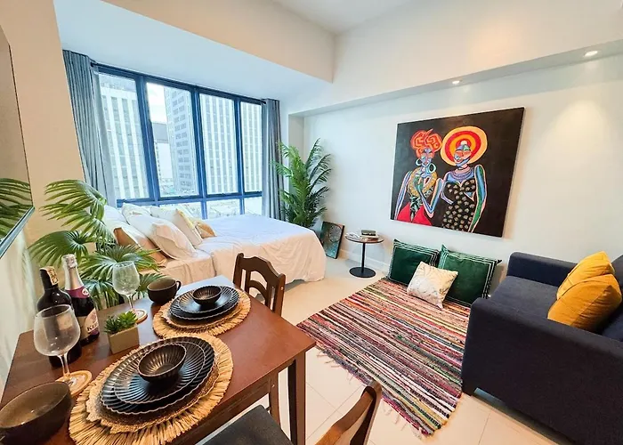 Estudio La Vida At 38 Park Avenue - 5 Minutes Walk To Ayala Bloc, With Infinity Pool, Fast Wi-fi, Gym, & Views Inside It Park * Cebu