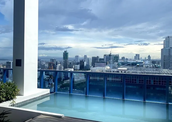 Apartment Estudio La Vida At 38 Park Avenue - 5 Minutes Walk To Ayala Bloc, With Infinity Pool, Fast Wi-fi, Gym, & Views Inside It Park Cebu